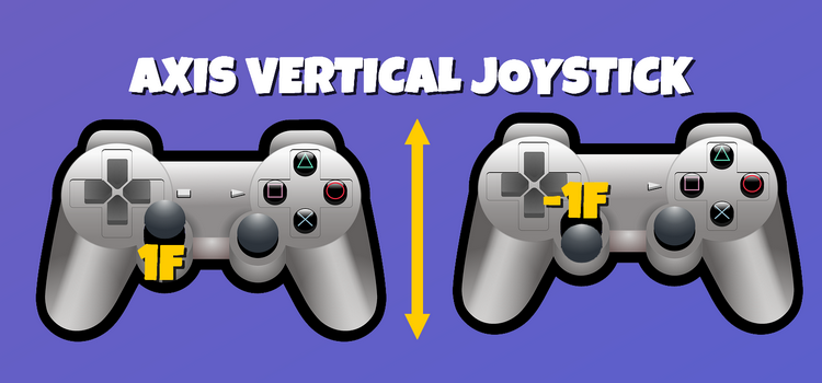 Axis vertical Joystick Unity