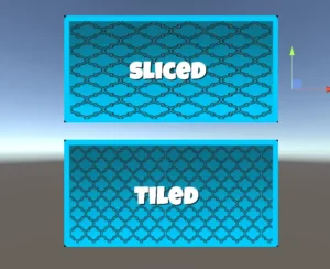 Unity sliced vs tiled